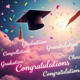 Graduation Congratulations Message Generator icon