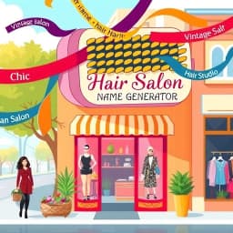 Hair Salon Name Generator icon