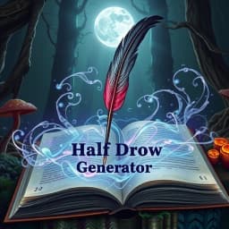 Half Drow Name Generator icon