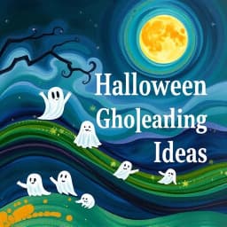 Halloween Ghost Painting Ideas icon