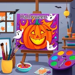 Halloween Painting Ideas icon