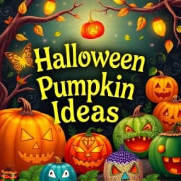 Halloween Pumpkin Ideas Painting icon