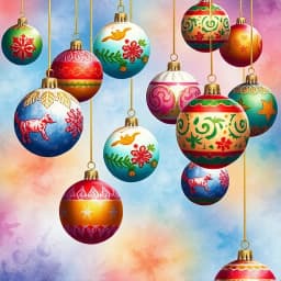 Hand Painted Ornament Painting Ideas icon