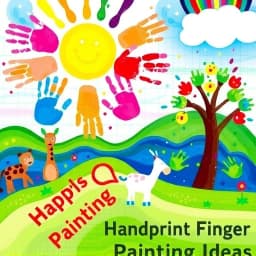 Handprint Finger Painting Ideas icon