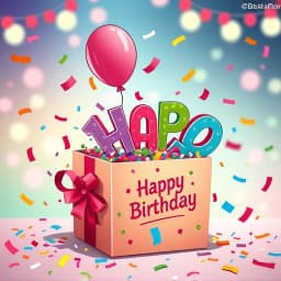 Happy Birthday HTML Email Template icon