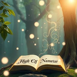 High Elf Name Generator DND icon