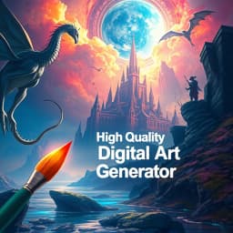 High Quality Digital Art Generator icon