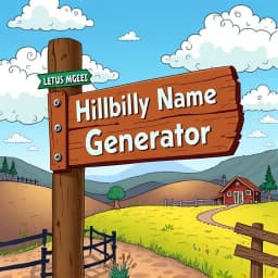 Hillbilly Name Generator icon