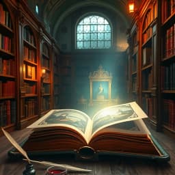 Historical Book Cover Generator icon