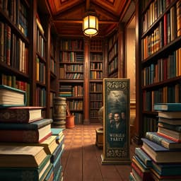 Historical Fiction Book Cover Generator icon