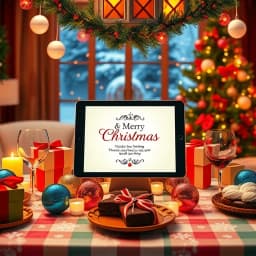 Holiday Email Invite Template icon