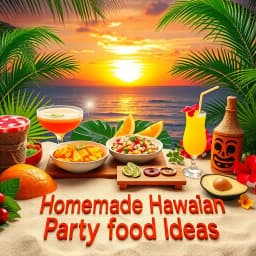 Homemade Hawaiian Party Food Ideas icon