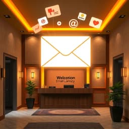 Hotel Post Stay Email Template icon