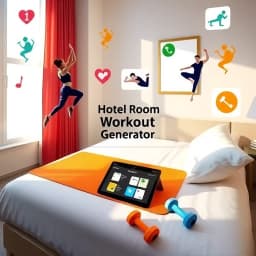 Hotel Room Workout Generator icon