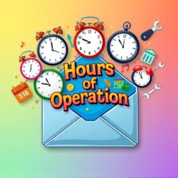 Hours of Operation Email Template icon