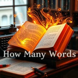 How Many Words to Write a Book icon