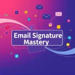 How to Create an Email Signature Template icon