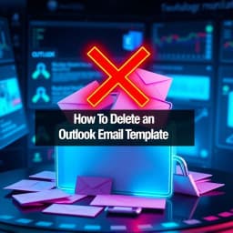 How to Delete an Outlook Email Template icon