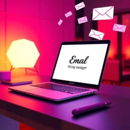 How to Email Resume Template icon