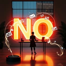 How to Say No Politely in Email Template icon