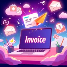 How to Send Invoice Email Template icon