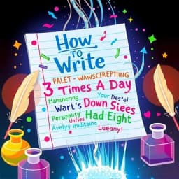 How to Write 3 Times a Day on Prescription icon