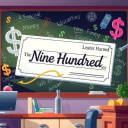 How to Write 900 on a Check icon