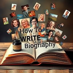 How to Write a Biography About Myself icon