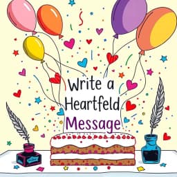 How to Write a Birthday Card to a Friend icon