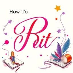 How to Write a Capital R in Cursive icon