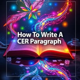 How to Write a CER Paragraph icon