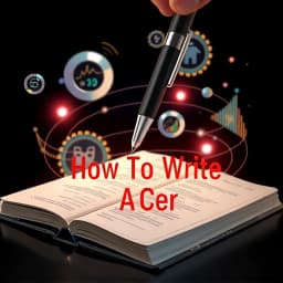 How to Write a CER icon