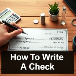 How to Write a Check for $100 icon