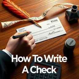 How to Write a Check for $1,500 icon