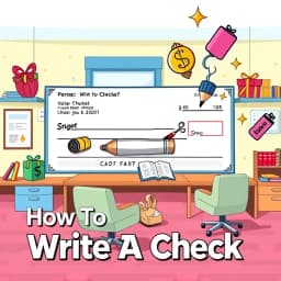 How to Write a Check for $30 icon