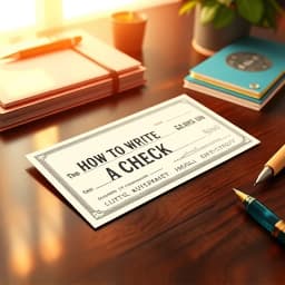 How to Write a Check for $900 icon