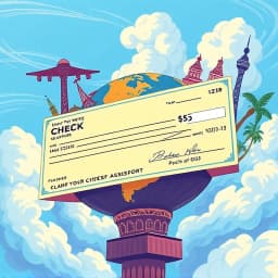 How to Write a Check for Passport icon