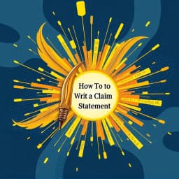 How to Write a Claim Statement icon