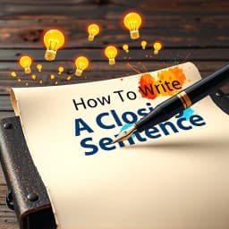 How to Write a Closing Sentence icon