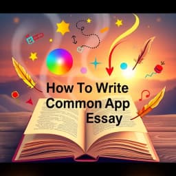 How to Write a Common App Essay icon