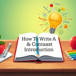 How to Write a Compare and Contrast Introduction icon