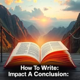 How to Write a Conclusion for a Research Paper icon