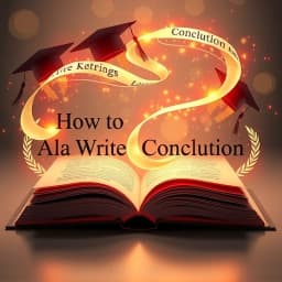 How to Write a Conclusion MLA Format icon