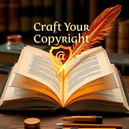 How to Write a Copyright Page for a Self Published Book icon