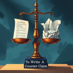 How to Write a Counter Claim icon