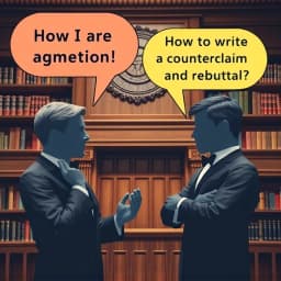 How to Write a Counterclaim and Rebuttal icon