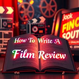 How to Write a Film Review icon