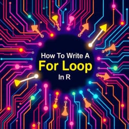 How to Write a For Loop in R icon