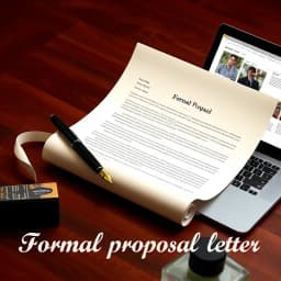 How to Write a Formal Proposal Letter icon