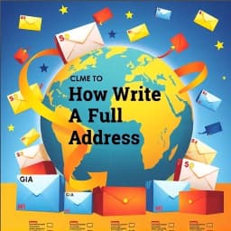How to Write a Full Address icon